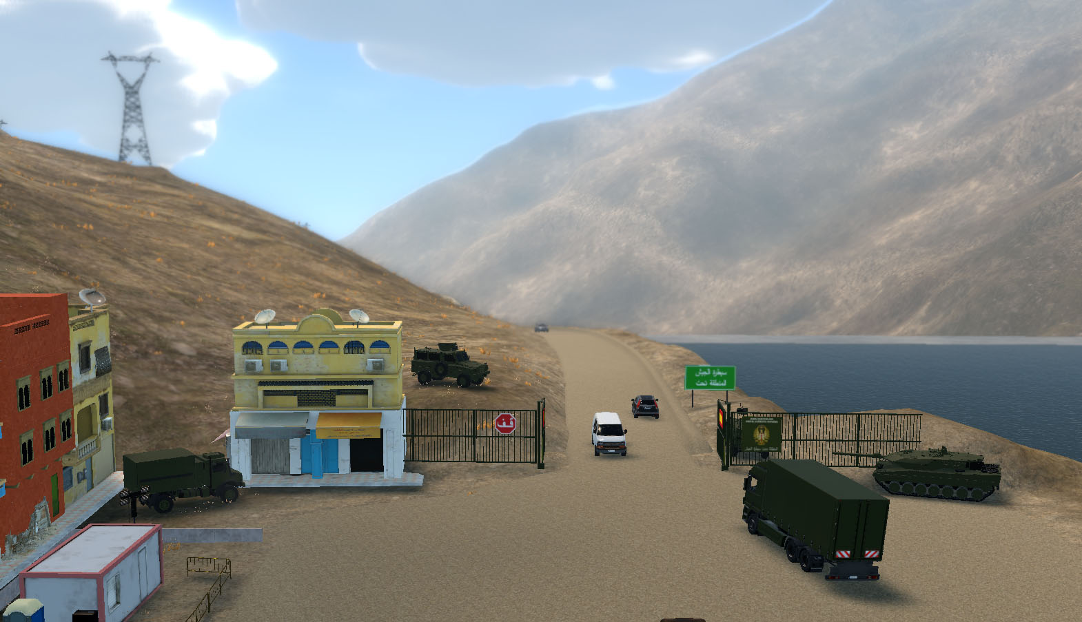 Defense simulator