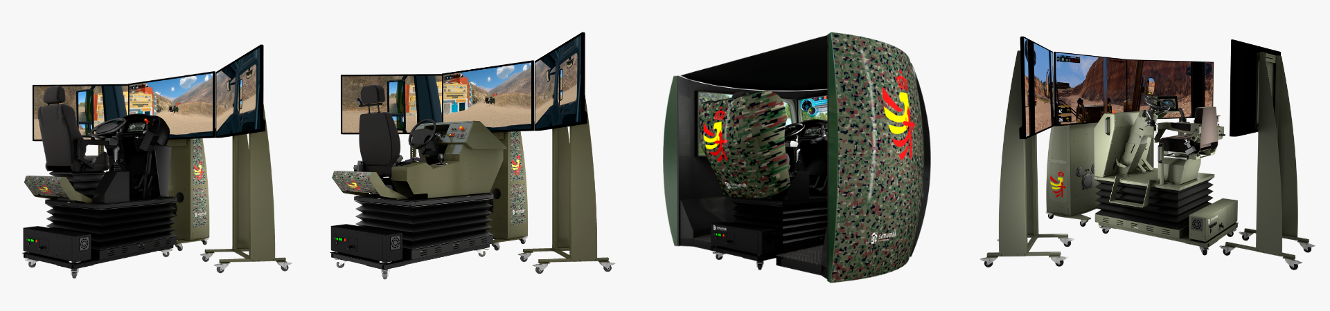 Defense simulators hardware