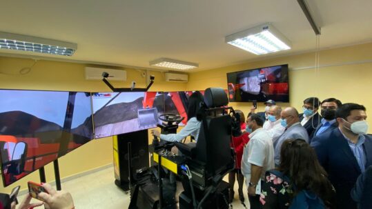 simuladores minesim en Atacama con Goldfields en liceo en Diego Almagro